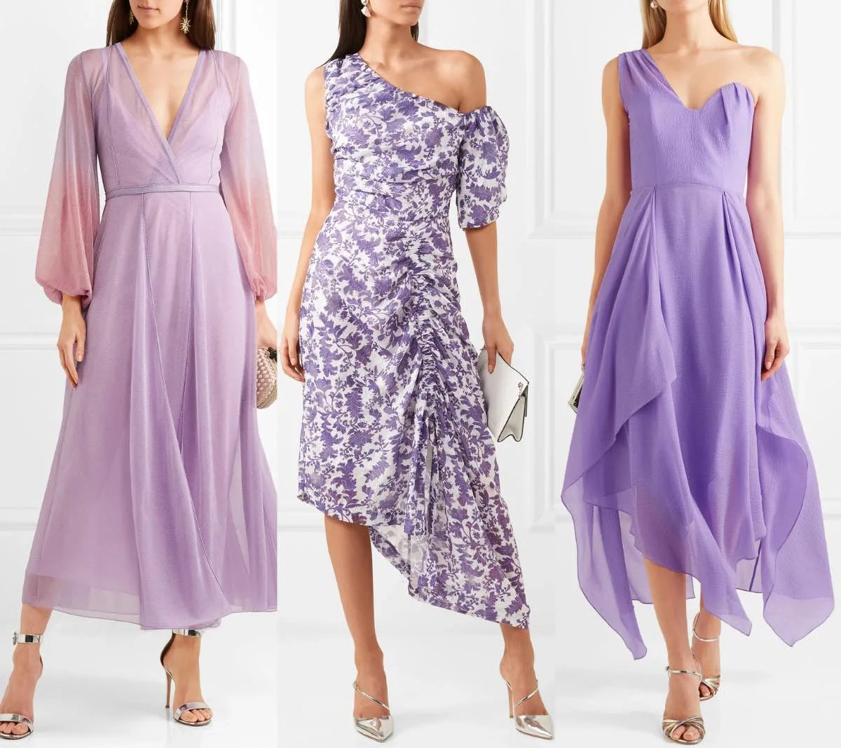 What Color Shoes with a Lavender Dress Outfit Go Best 10 Fab Combos