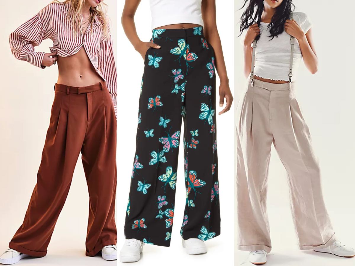 20 Ways to Wear Palazzo Pants with Sneakers