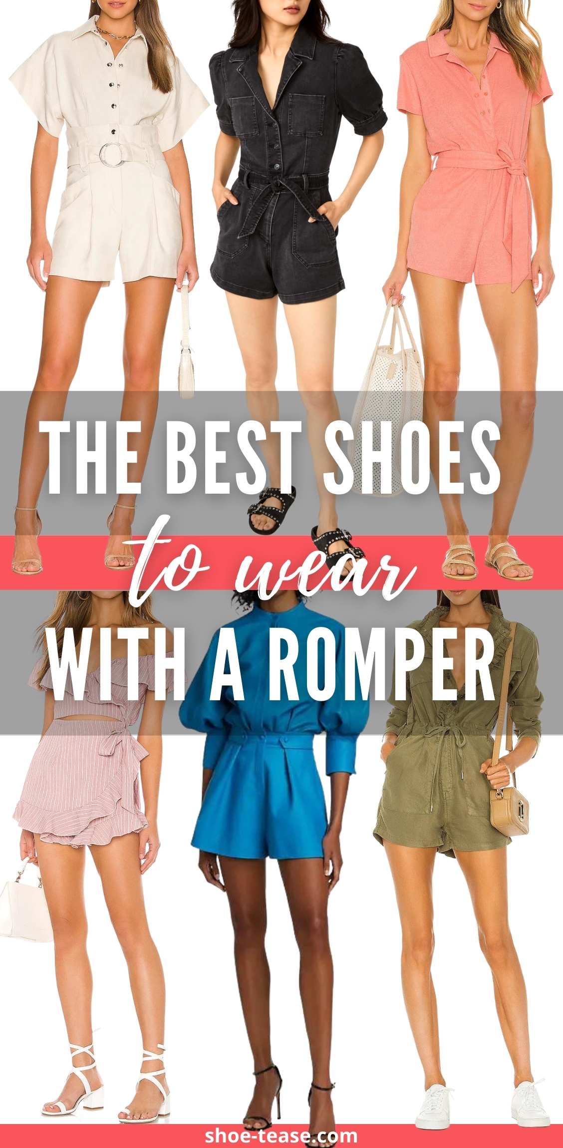 11 Best Shoes to Wear with Rompers to Style Chic Romper Outfits