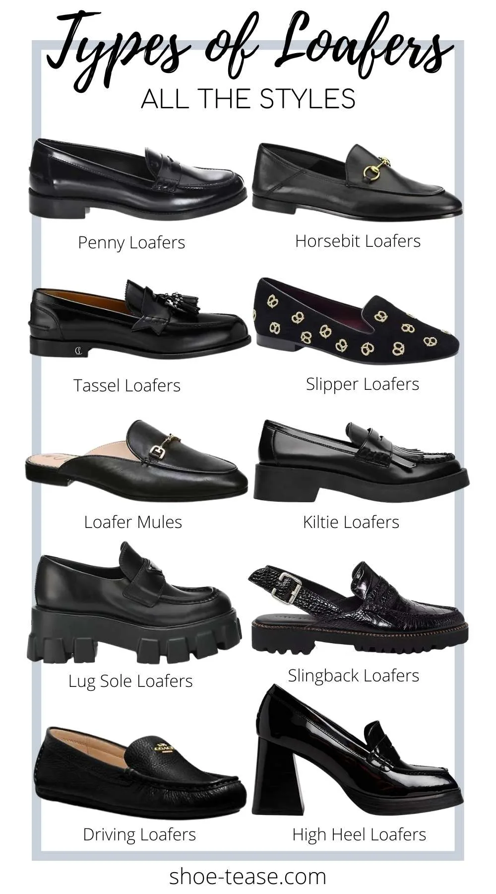 Different Types Loafers - Loafer Styles for Women & Men