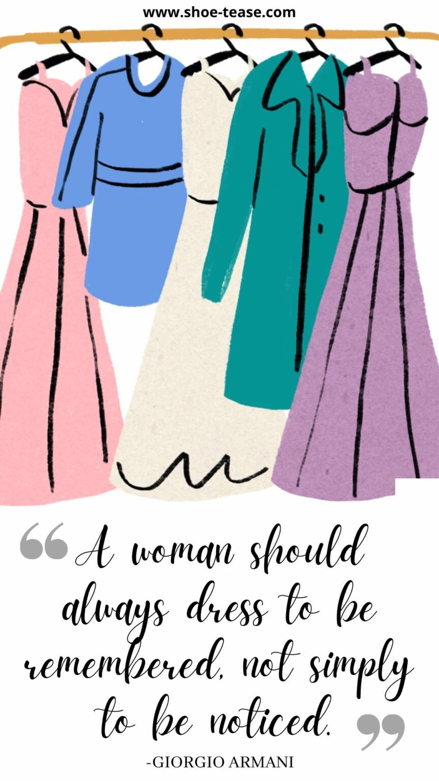 60 Best Dress Quotes, Black & Red Dress Quotes & Captions for Instagram