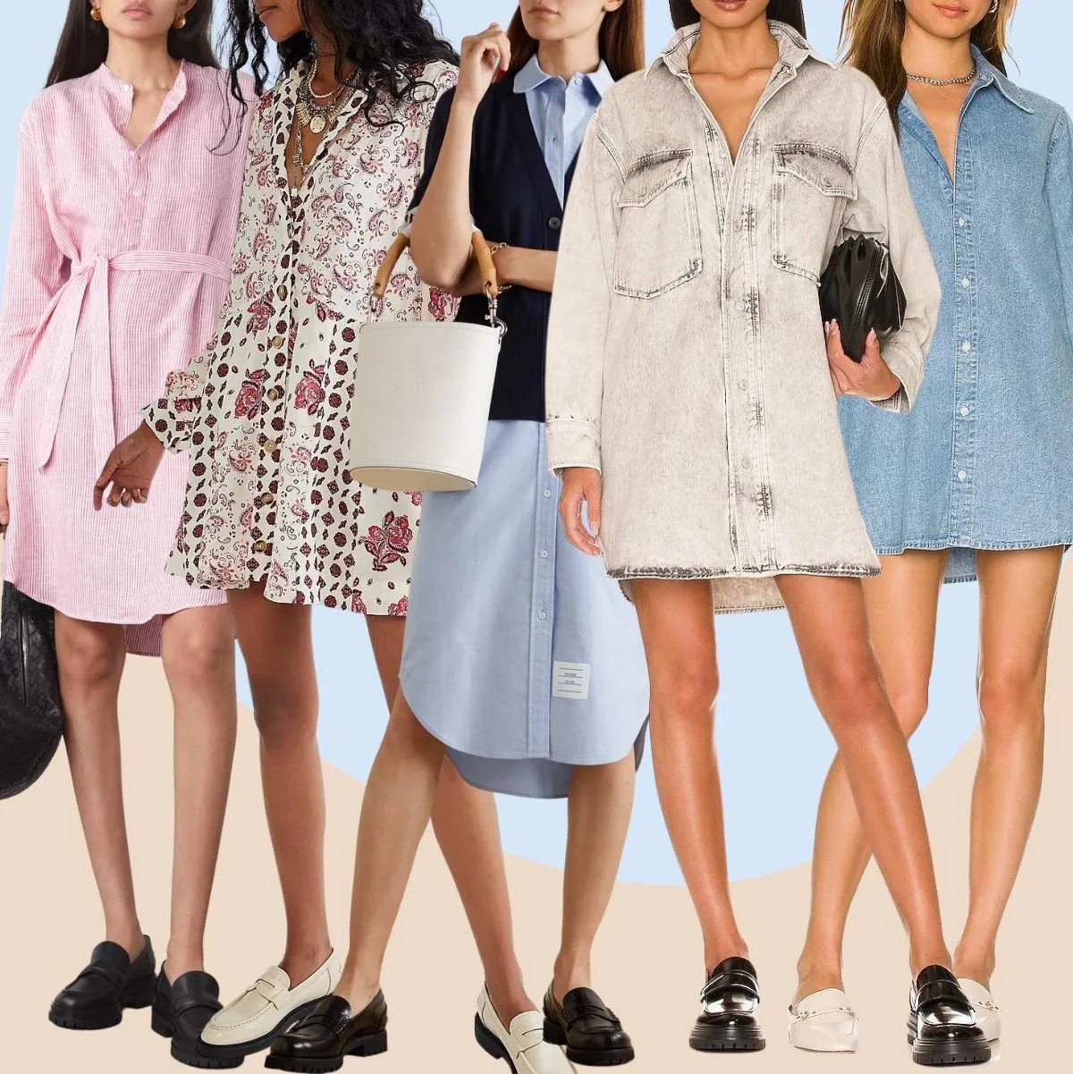 Shoes to wear online with shirt dress