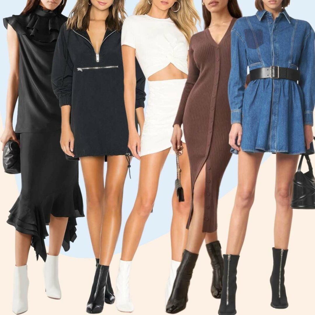 7 Best Boots to Wear with Dresses (with Photos) + 35 Ways to Style Them!