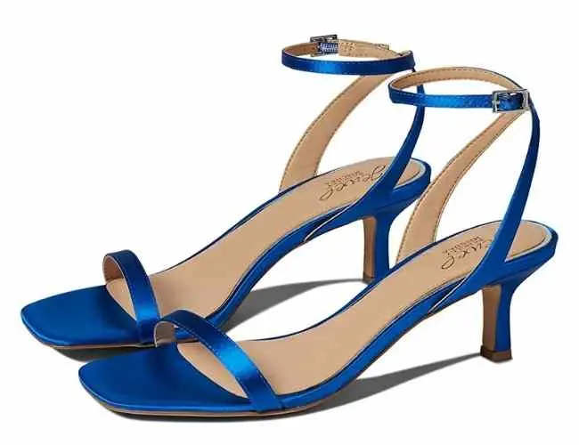 What Color Shoes With Red Dress 2023 (color, shoes, dress, 2023, best color shoes wear, Stuart Weitzman Nudist sandal)
