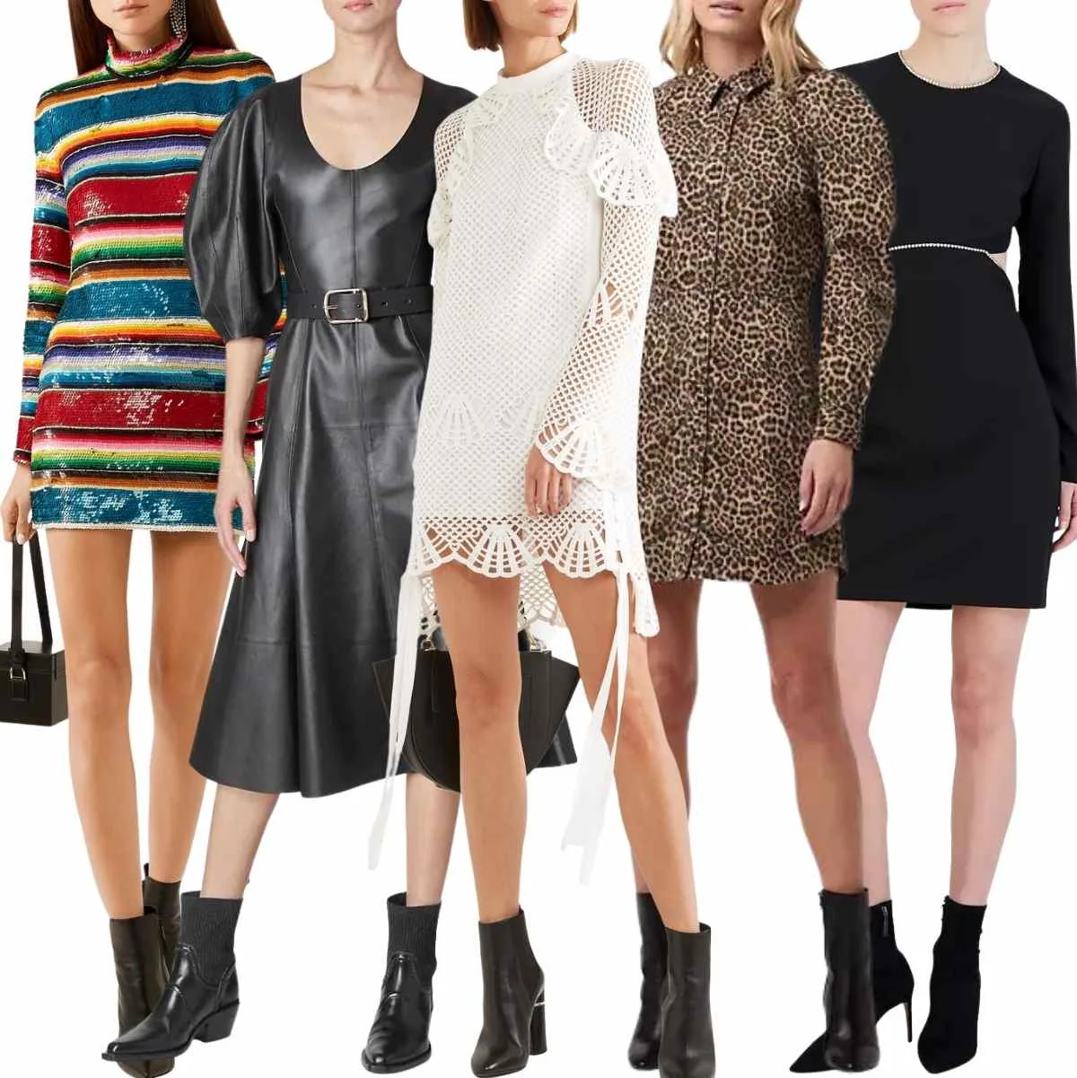 How to Wear Ankle Boots with Dresses: The Ultimate Picture Guide