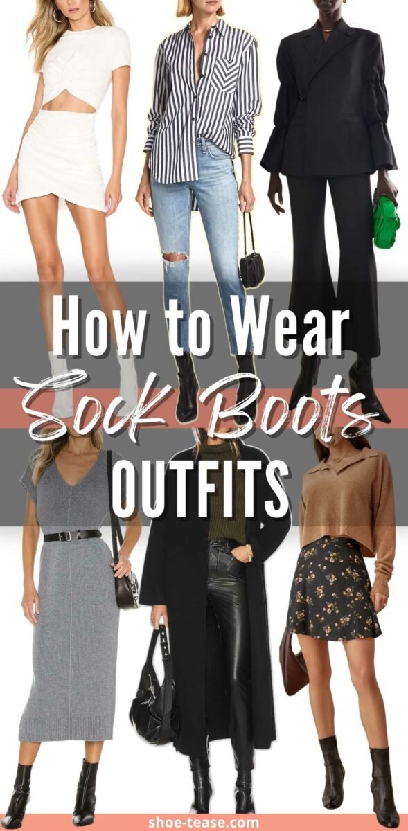 How to Wear Sock Boots Outfits 25 Sock Bootie Outfit Ideas