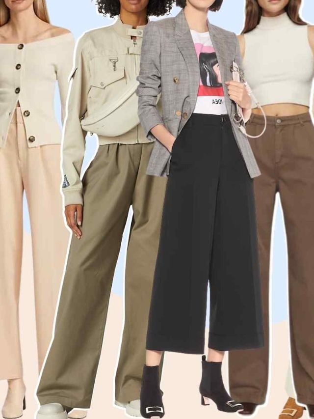 How to Style Wide Leg Pants With Boots and Shoes Story