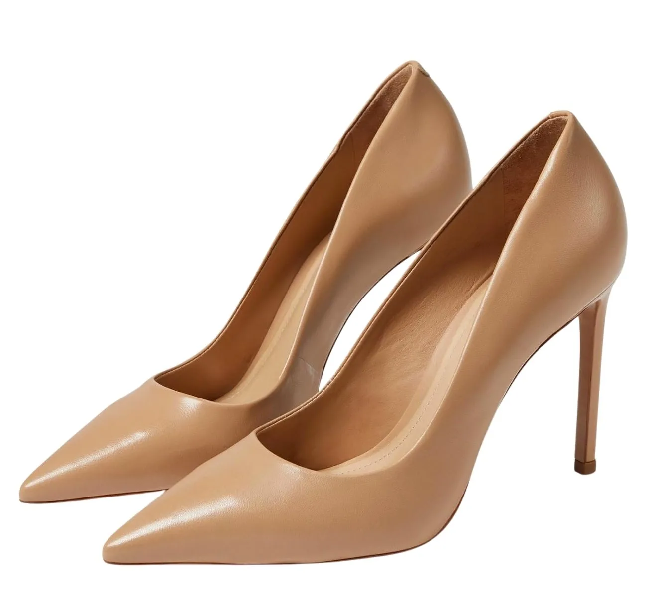 The classic model High heels EURIELLE khaki colors