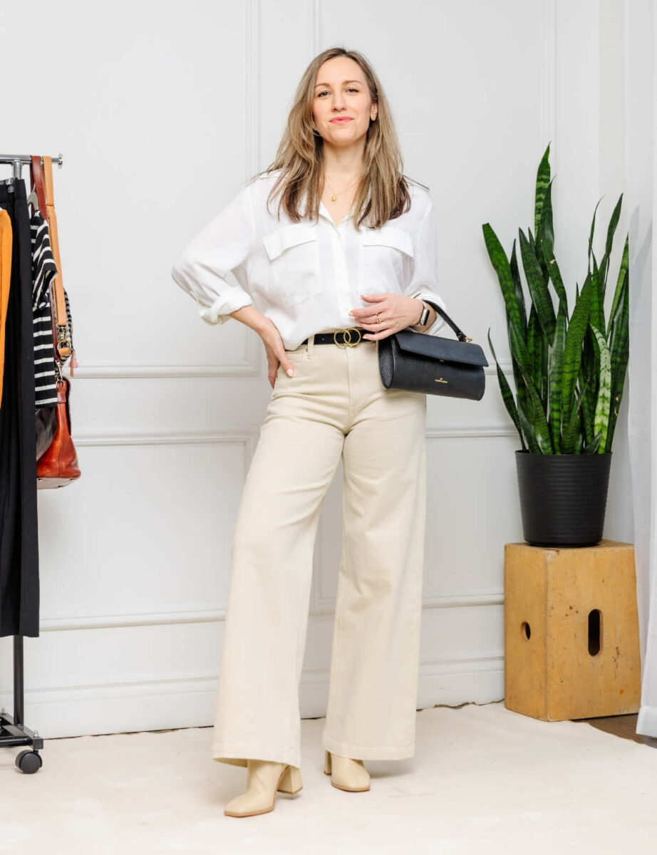 What Shoes to Wear with Wide Leg Jeans for Fall/Winter Outfits