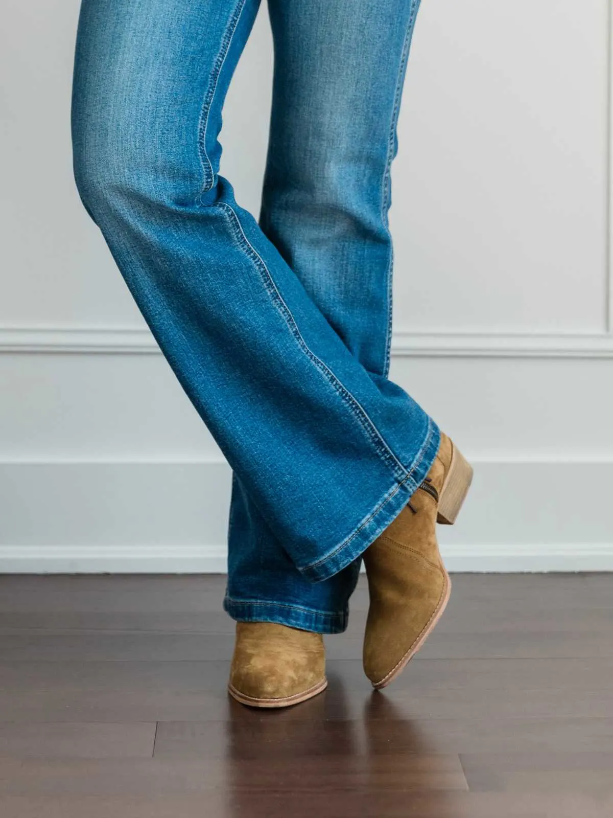 Joyride Boot Flare Ankle Jeans main image 1